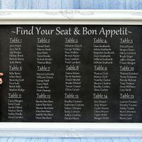 table names, escort cards and place cards