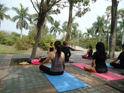 Wednesday= My first ever yoga class!!! How bout you