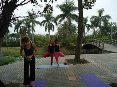 Wednesday= My first ever yoga class!!! How bout you