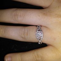 SPINOFF: Whether you like your engagement ring or not, let's see them!