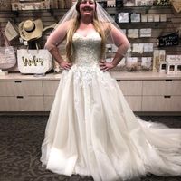 Did you end up with a completely different dress than planned? - 1