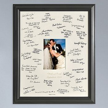 Unique Guest Book!  I'm in LOOOOVE with this!  What are you doing?