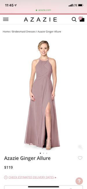 Bridesmaid dress 3