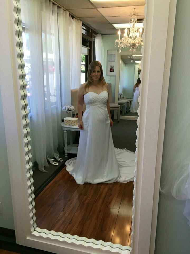 Got my dress!