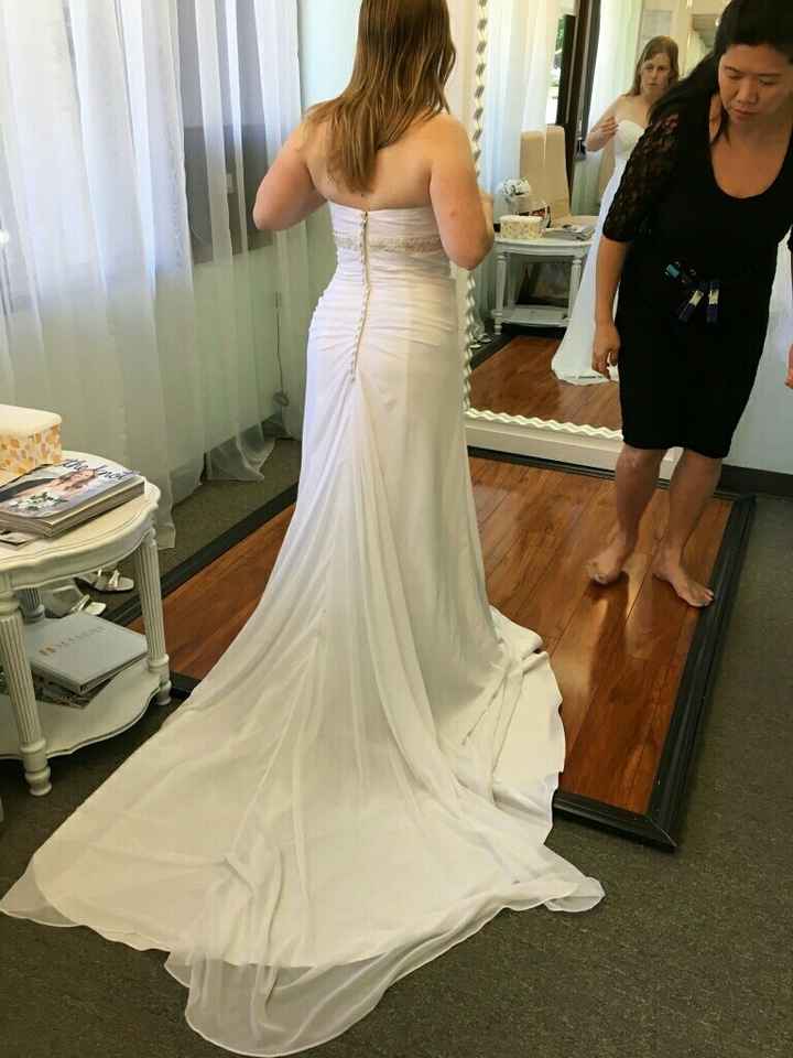 Got my dress!
