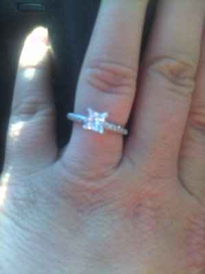 Show off your engagement ring!**Pics**