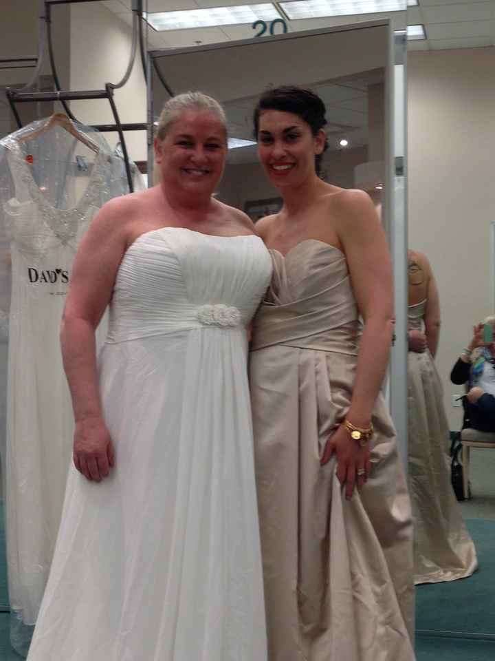 Show me your Davids Bridal dresses:)