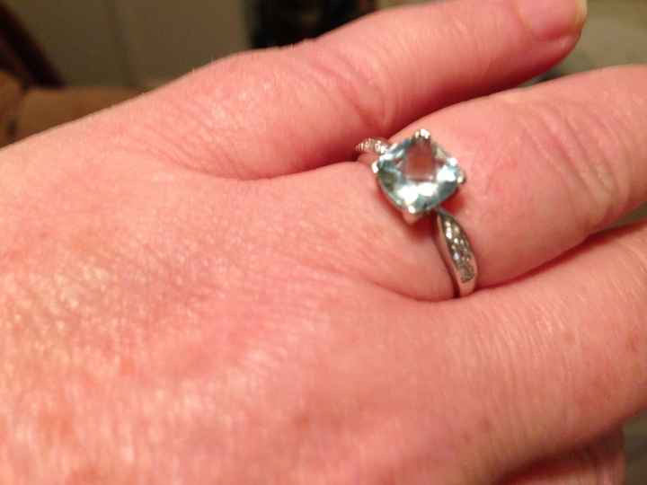 My wedding band came in!  Show me yours!