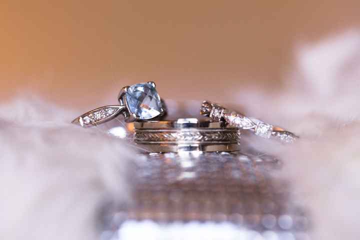 Our rings came in!