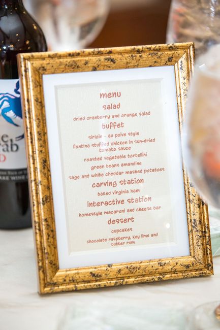 What's on the menu?