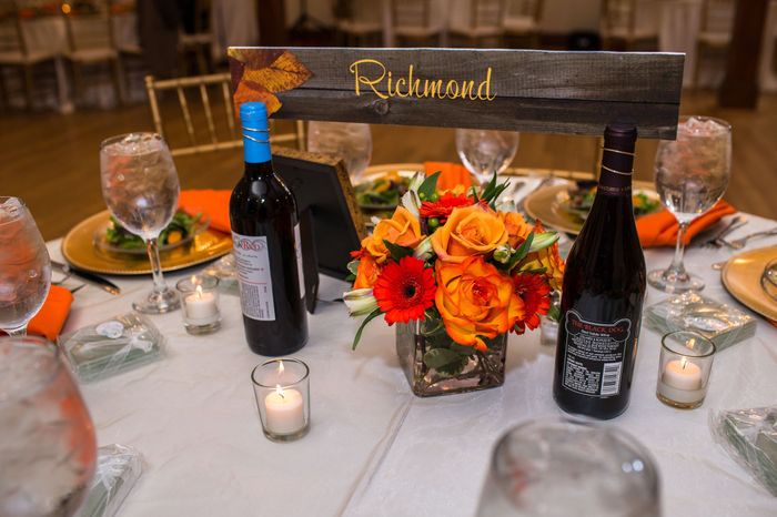 Table numbers! Show me yours!!