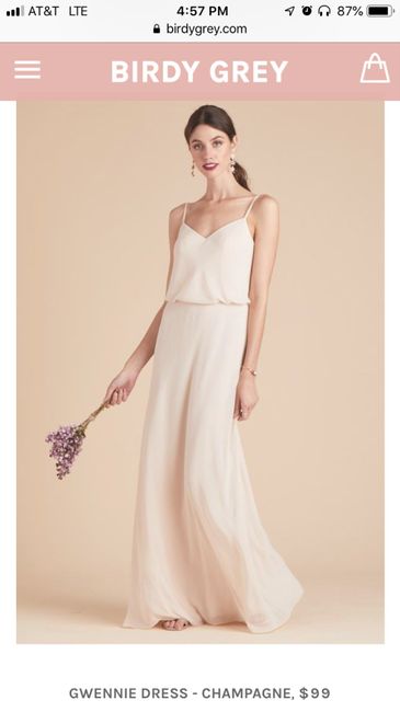 Using a bridesmaid dress in white or ivory as wedding dress? - 2