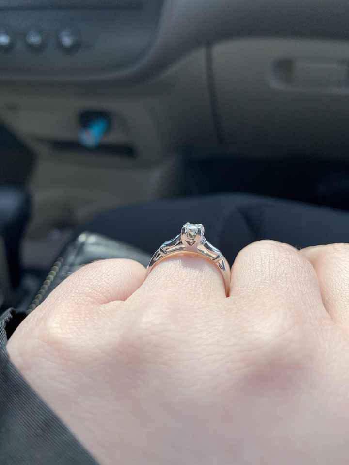 Show me your small e-rings! 14