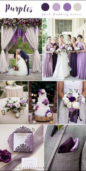 Burgundy or Purple for fall wedding? - 2
