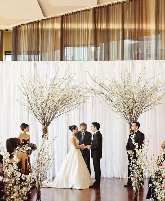 Alternative to florals in ceremony - 1