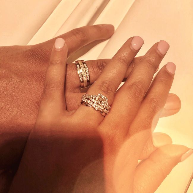 We bought our wedding bands! 1