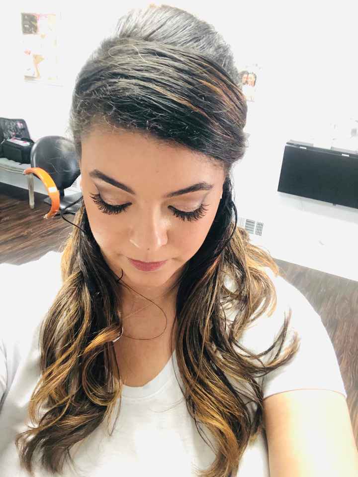 Hair/makeup trial! - 4