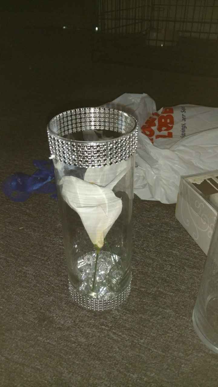 DIY centerpieces