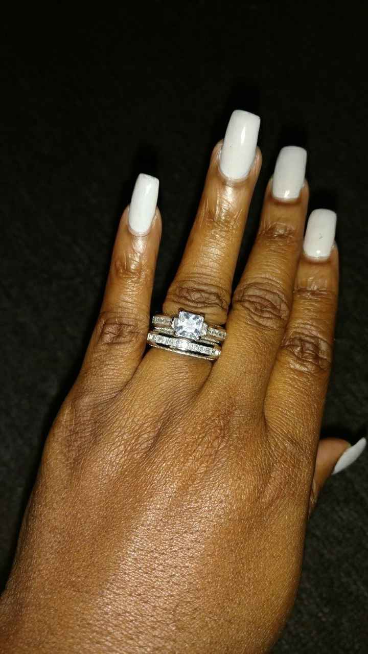 SHOW OFF YOUR RINGS LADIES!! I wanna see that bling!!!
