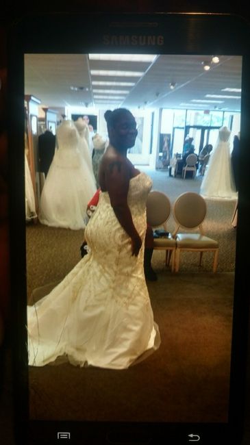 Let's see your wedding dresses.