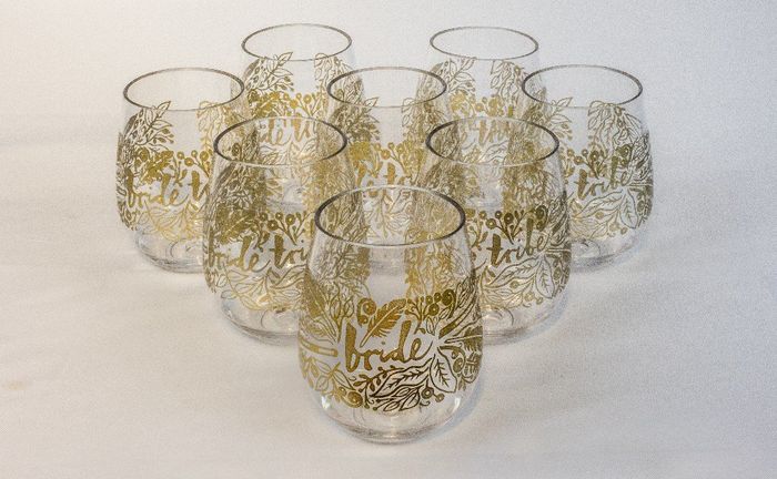 Bride Tribe Wine Glasses