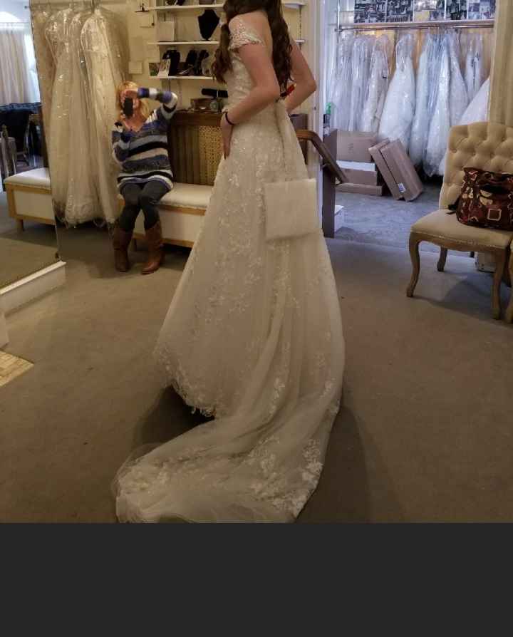 Can't find a veil to match my dress - 2