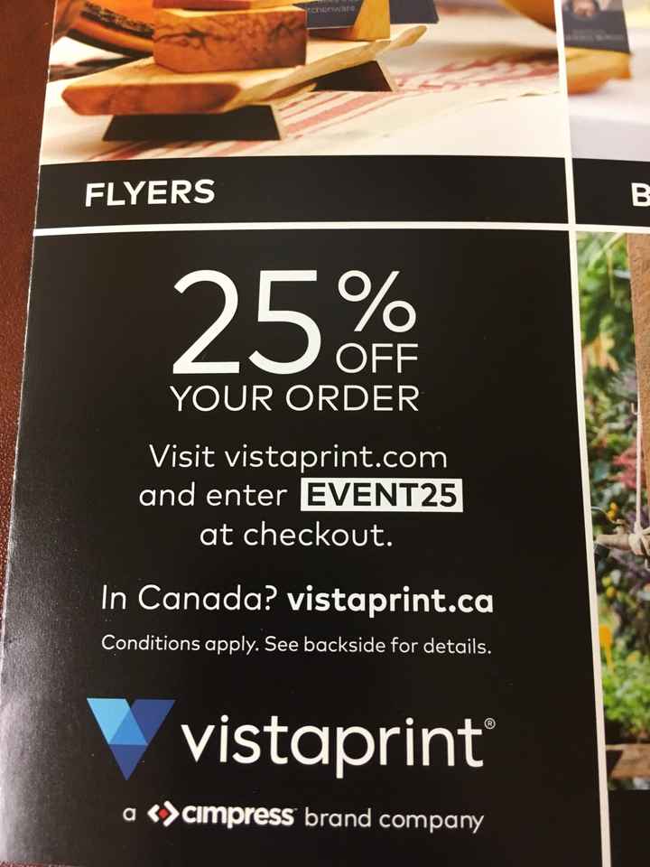 Vistaprint Savings! - 1