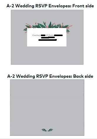RSVP Envelopes