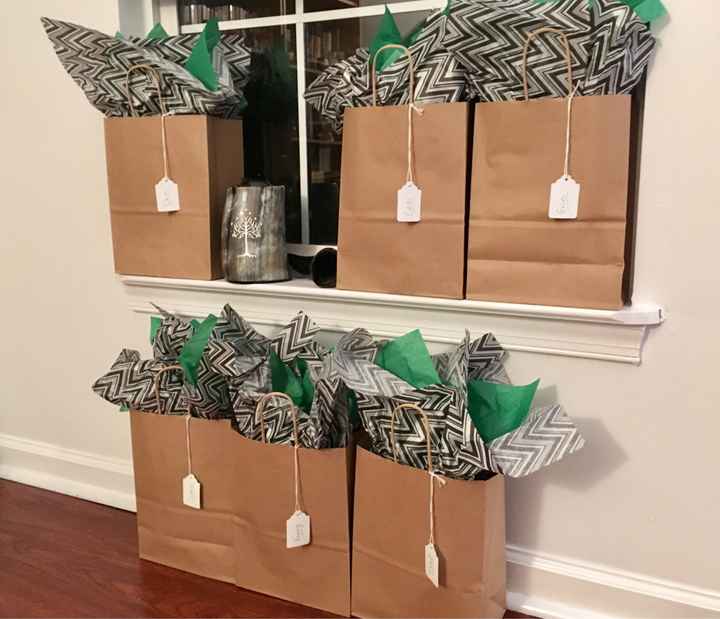 Groomsmen gifts- packed an ready to go! - 1