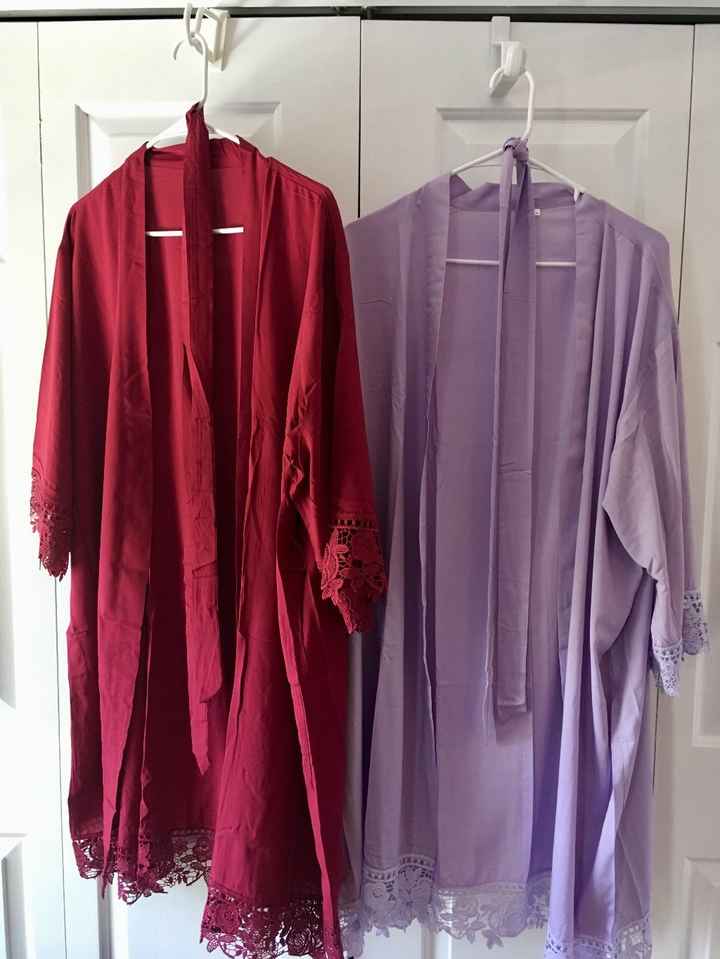 MOH and BM#2 robes