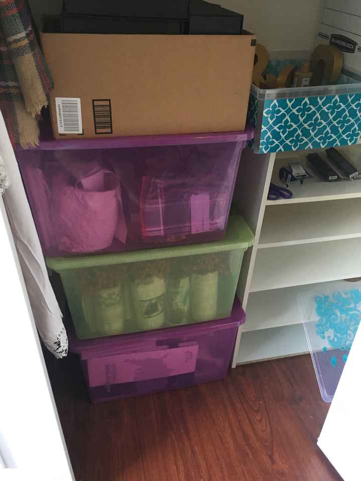 How to store diy centerpieces? - 1