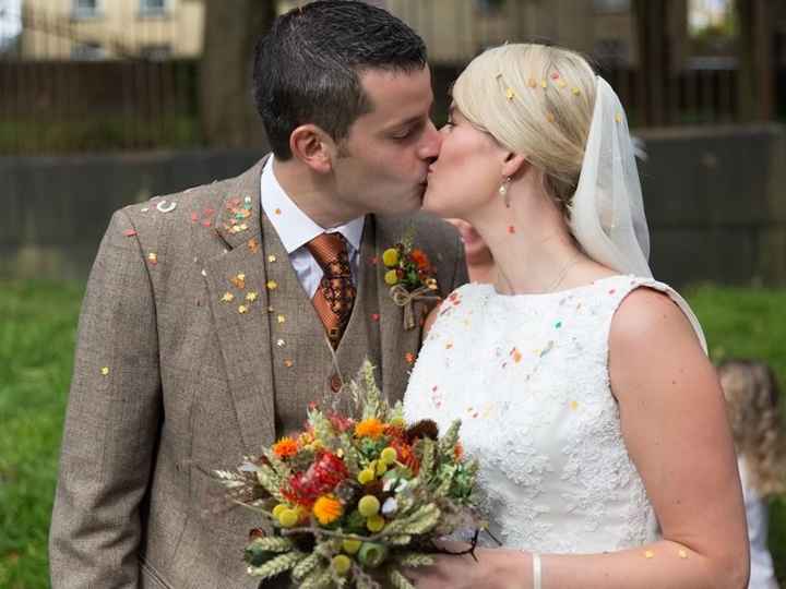 Burnt Orange Groom