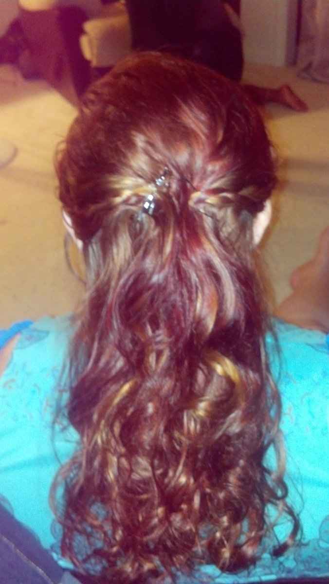 Bridal Shower/Hair and Make up Trials!!! *Pics*