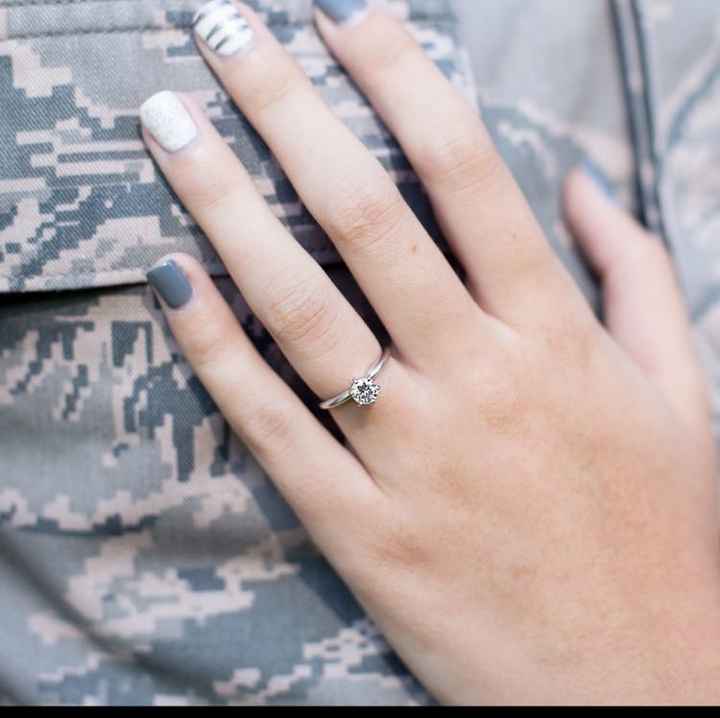 When you finally get your ring clean and it looks brand new again :)