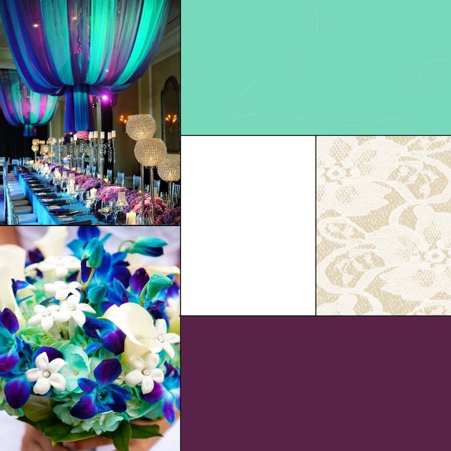Show us your wedding colors!