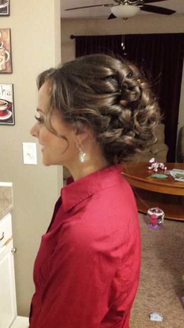 hair / makeup trial