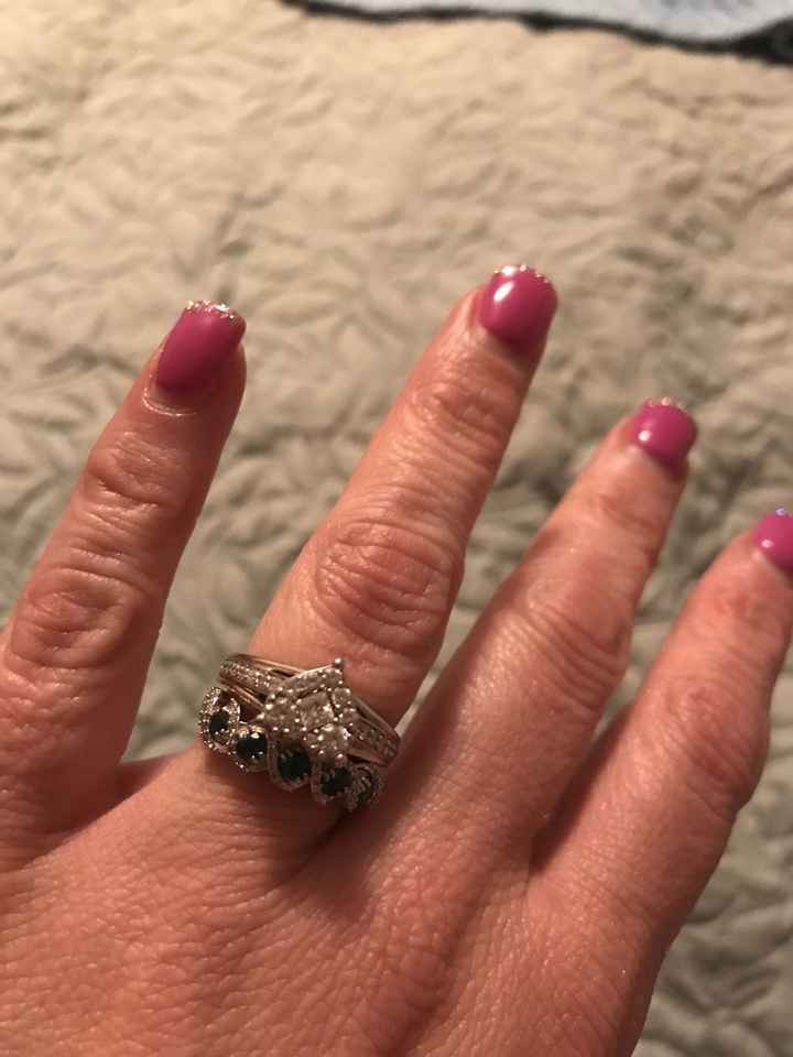 I love my rings!  Can't wait to wear them both. Share your pictures!