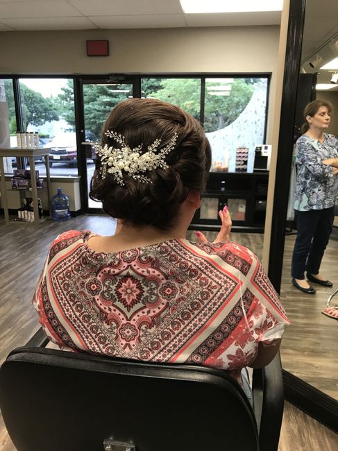 Hair trial - 1 and done!!!!
