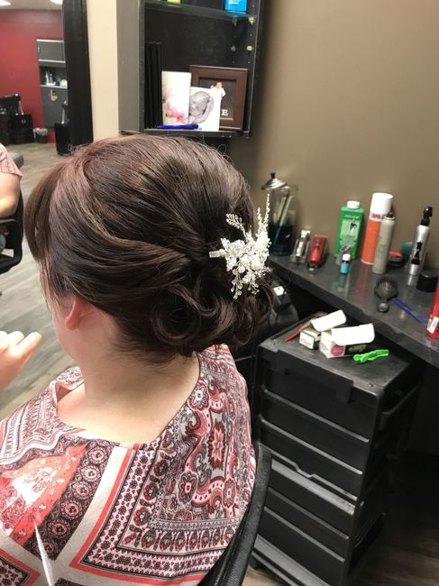 Hair trial - 1 and done!!!!