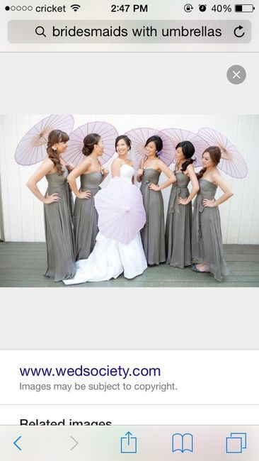 Instead of bouquets...