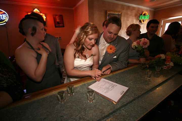 Married! For a while now...Sharing PICS!