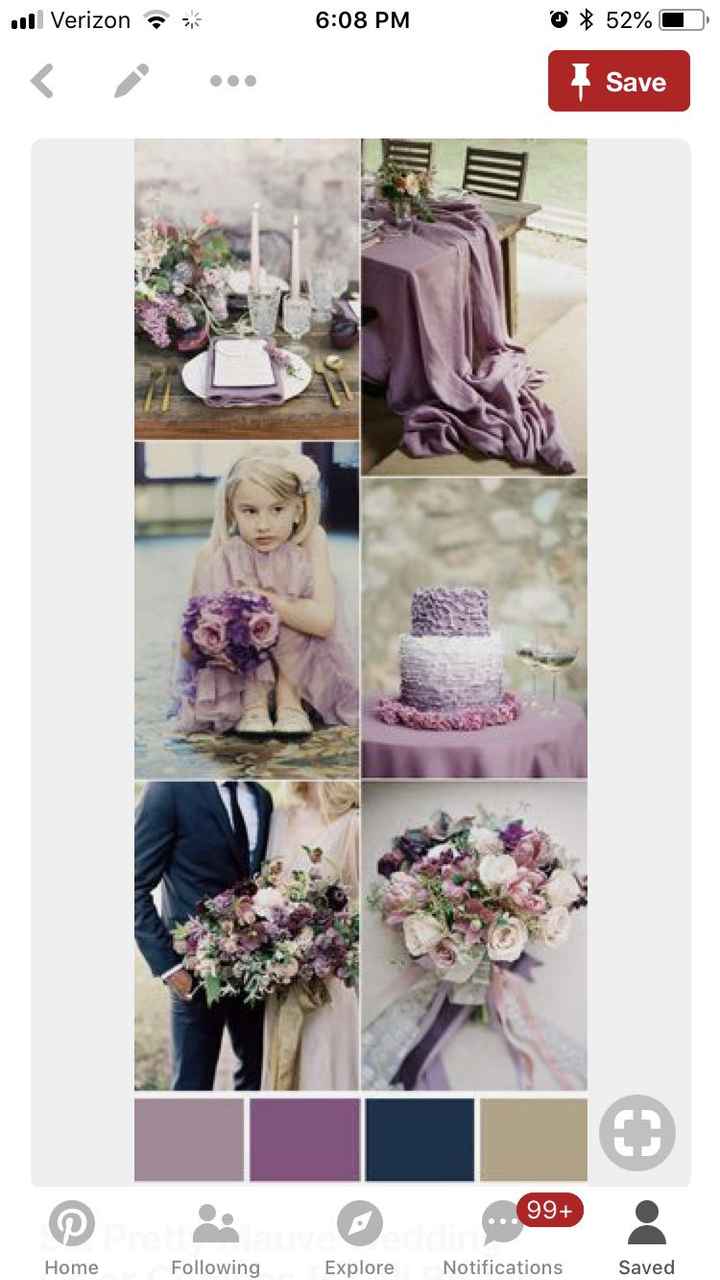 Mauve bridesmaid dresses Weddings Wedding Attire Wedding