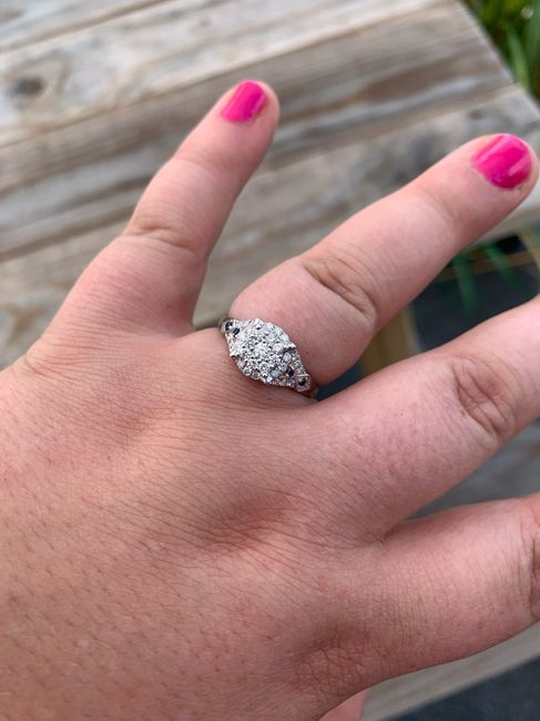 Was your proposal a total surprise? 💍 Or did you see it coming?? 3