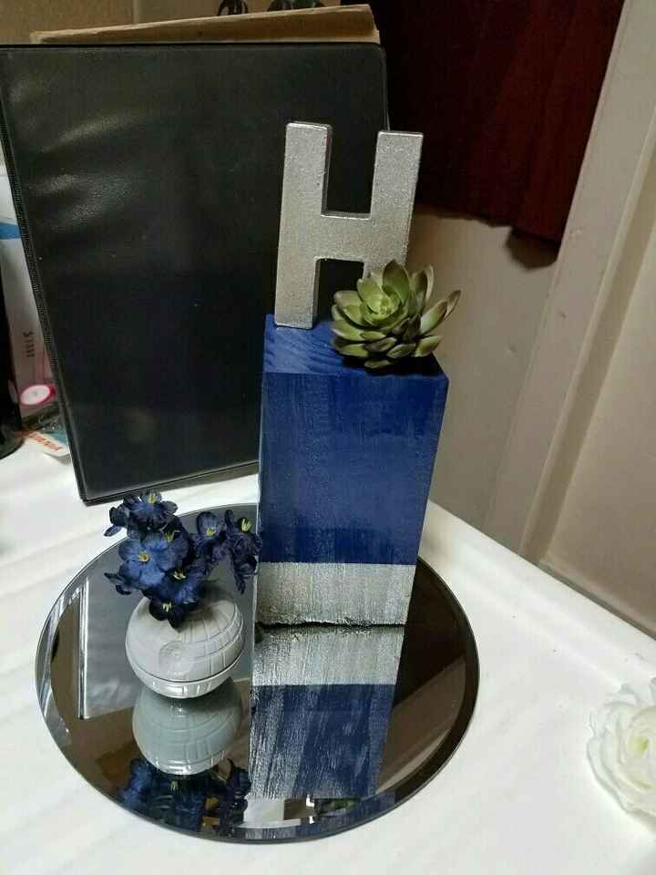 My DIY centerpieces!