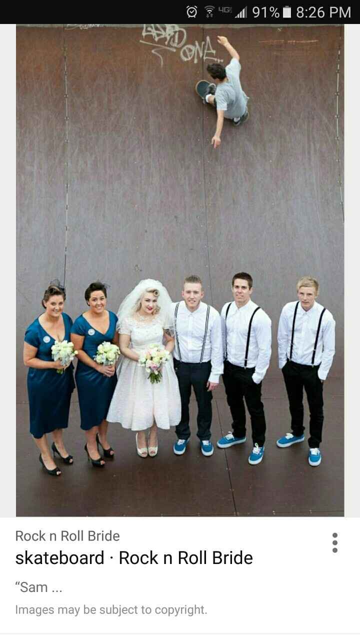 Non-suited/tuxed grooms