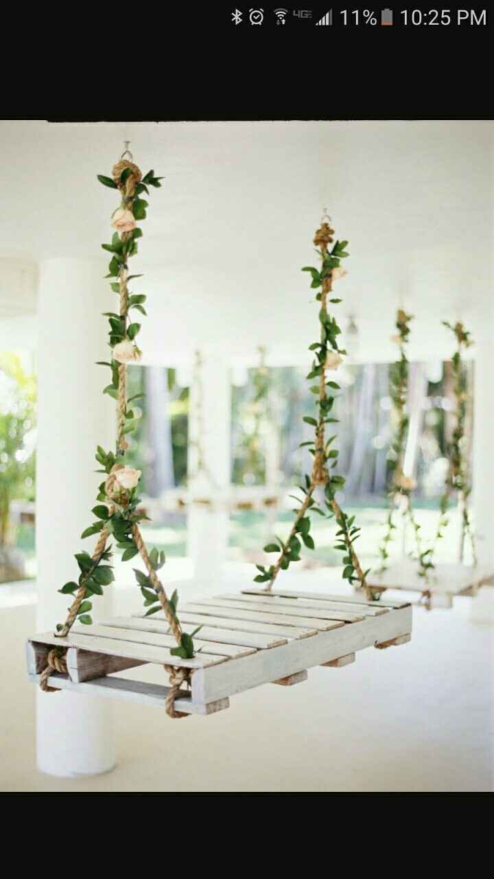 Decorating a bridge/swing?