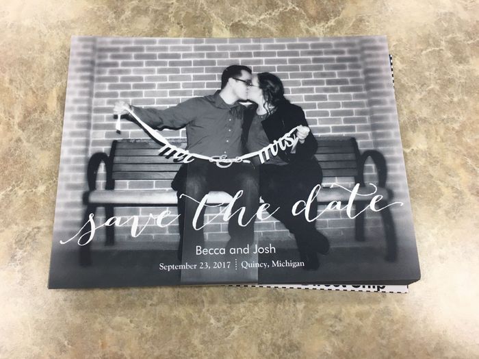 Let's see those Save the Dates and invites!