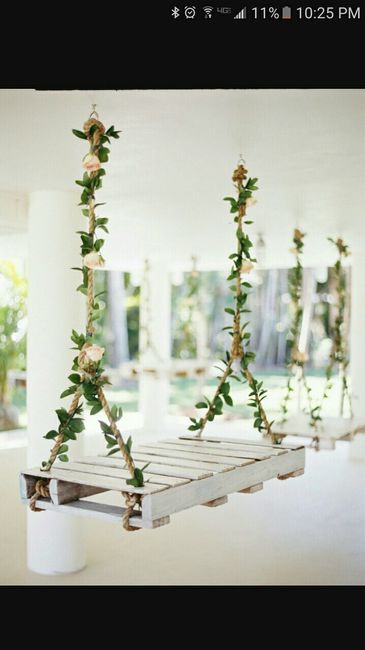 Decorating a bridge/swing?