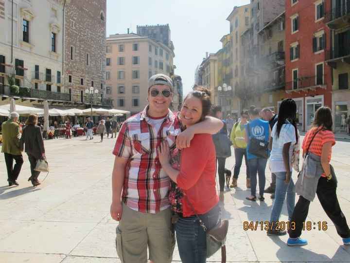 In the selfie spirit, any favorite pic of you and FH or DH?