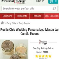 What are your wedding favors?